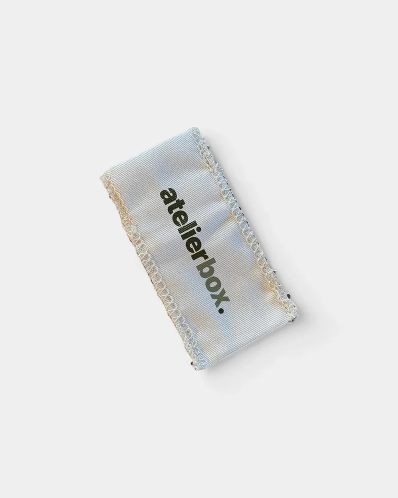 Estuche de belleza de algodón ecológico para personalizar