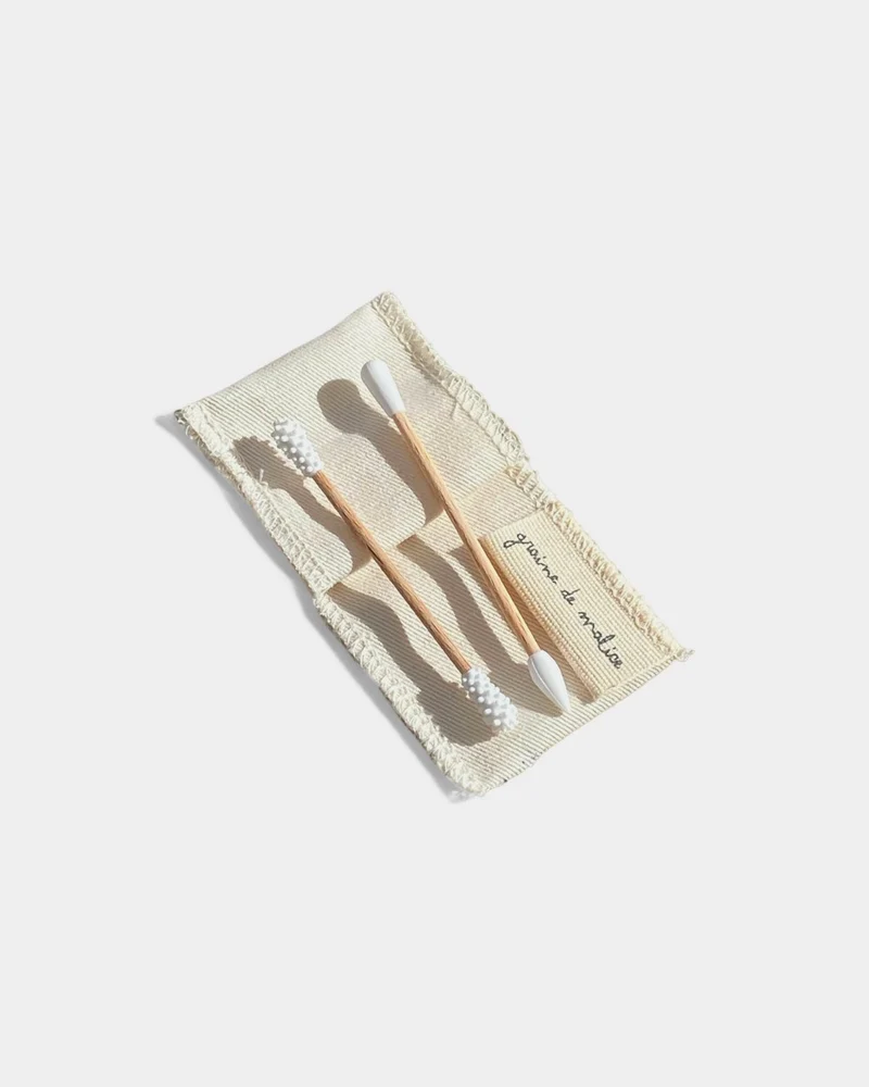Estuche de belleza de algodón ecológico para personalizar