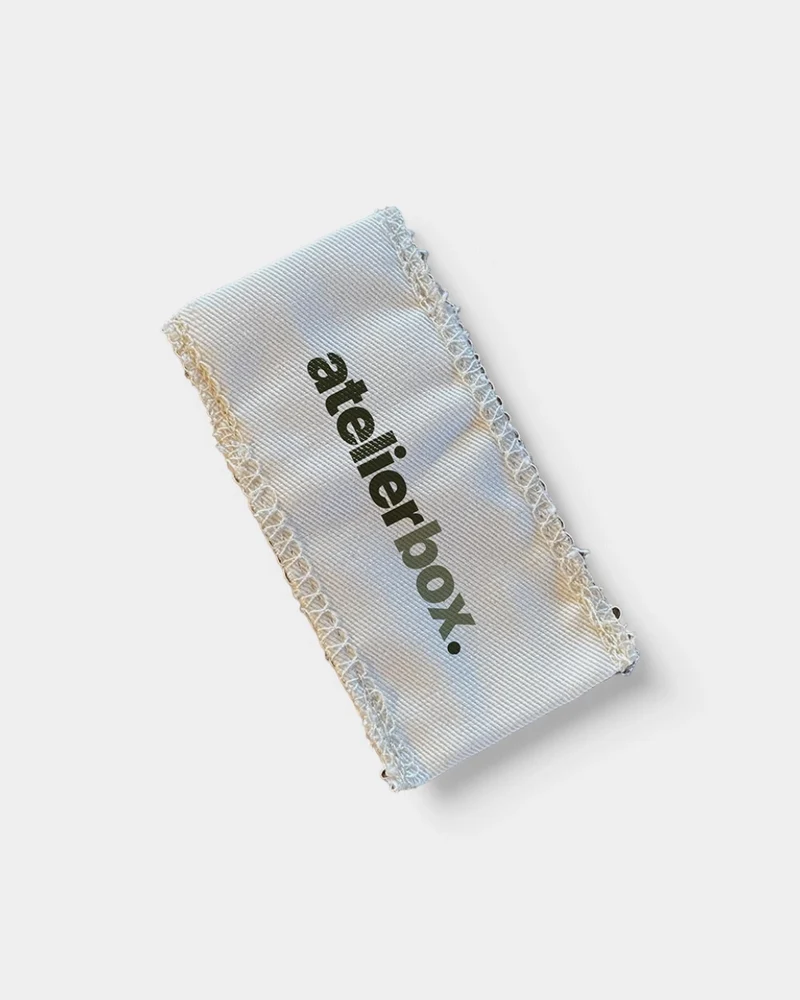 Estuche de belleza de algodón ecológico para personalizar