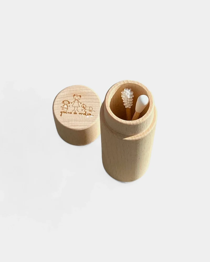 Dúo de bastoncillo y aplicador de belleza reutilizables para personalizar