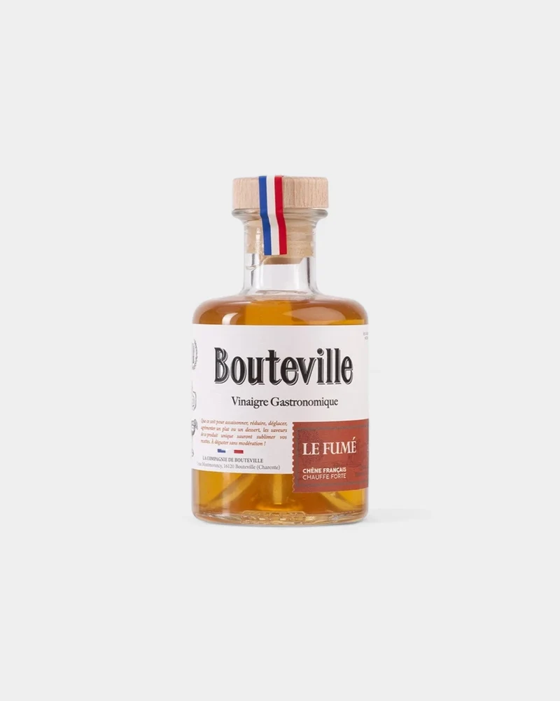 Botella de vinagre gastronómico