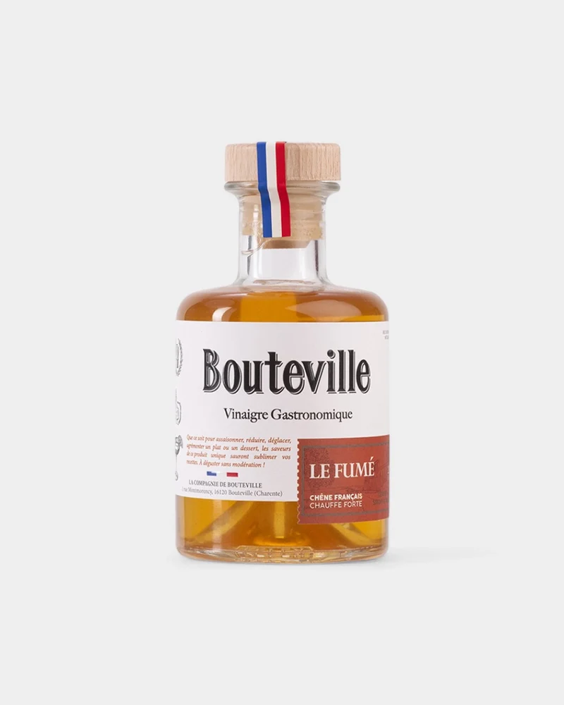 Botella de vinagre gastronómico