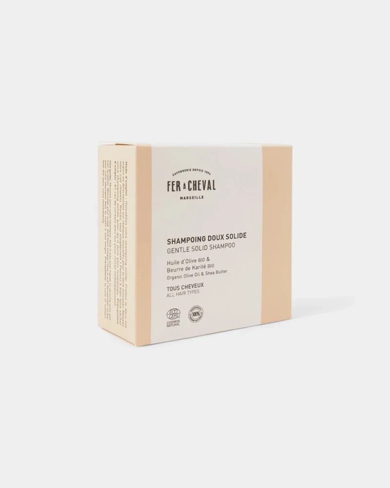 Champú sólido de aceite de oliva ecológico
