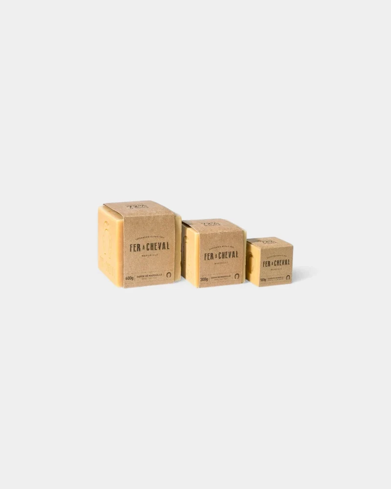 Jabón de Marsella en cubo 600 g para personalizar