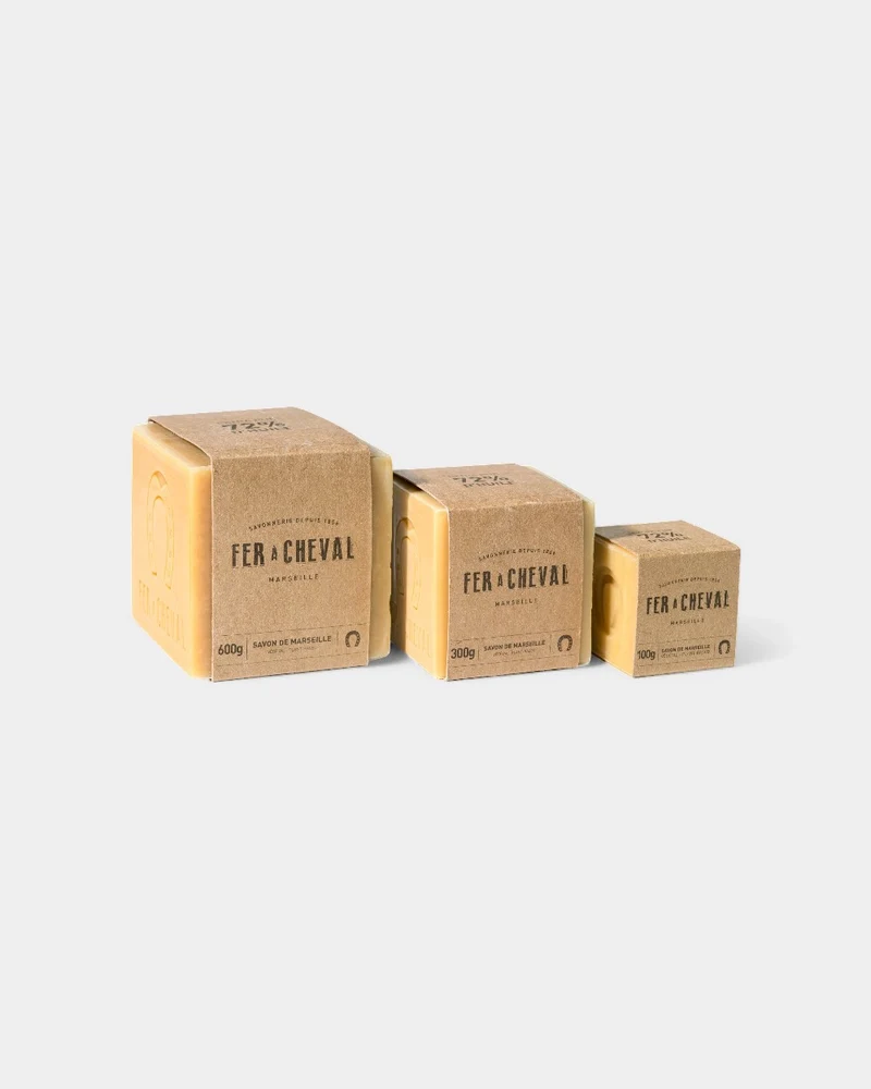 Jabón de Marsella en cubo 600 g para personalizar