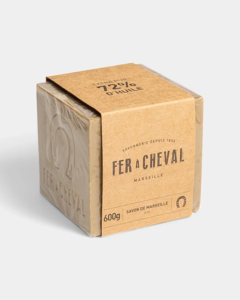 Jabón de Marsella en cubo 600 g para personalizar