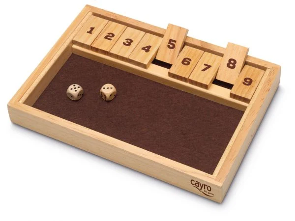 Shut the box - Juego de dados- Cayro