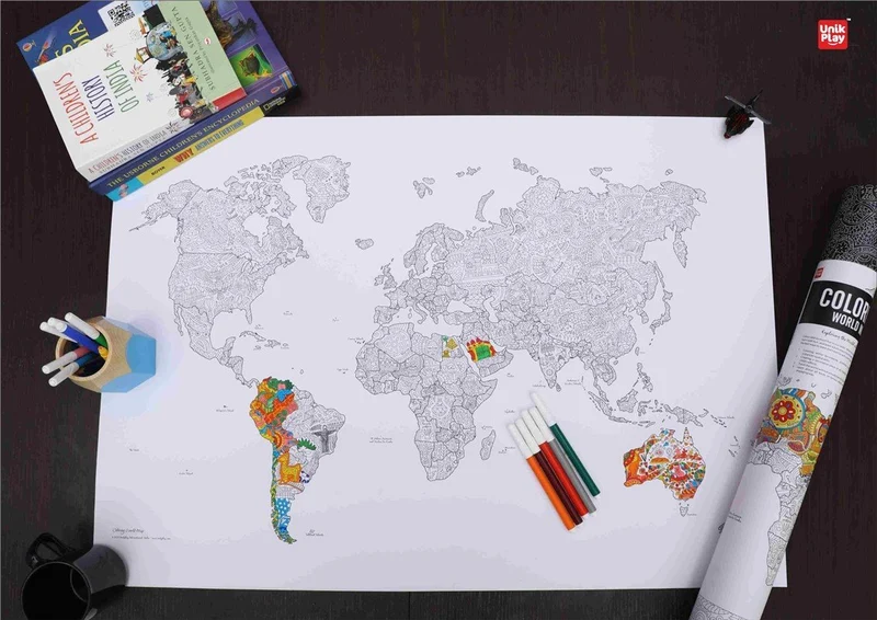 Mapa para colorear
