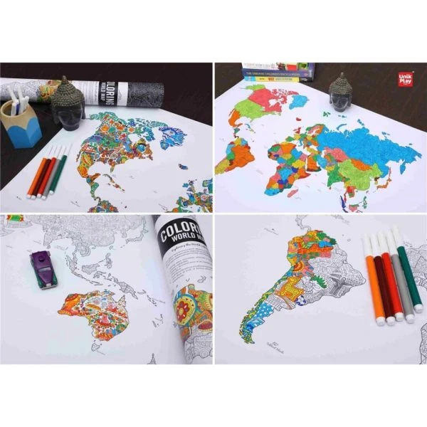 Mapa para colorear