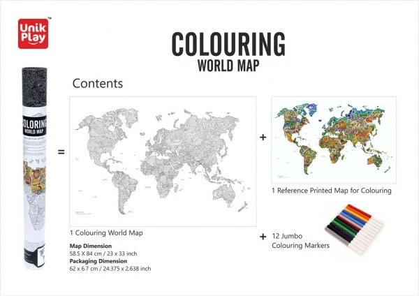 Mapa para colorear