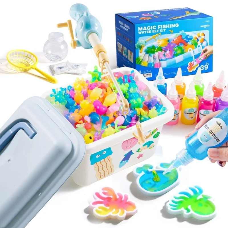 Set figuritas de gel 3D en agua - Jarmelo