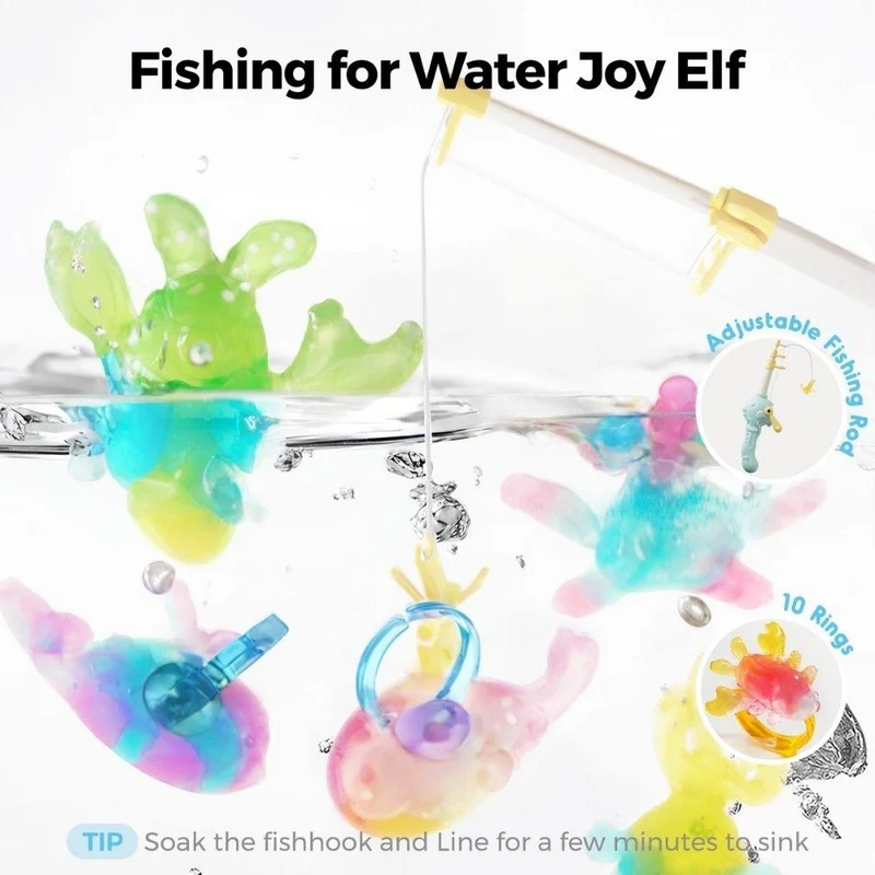 Set figuritas de gel 3D en agua - Jarmelo