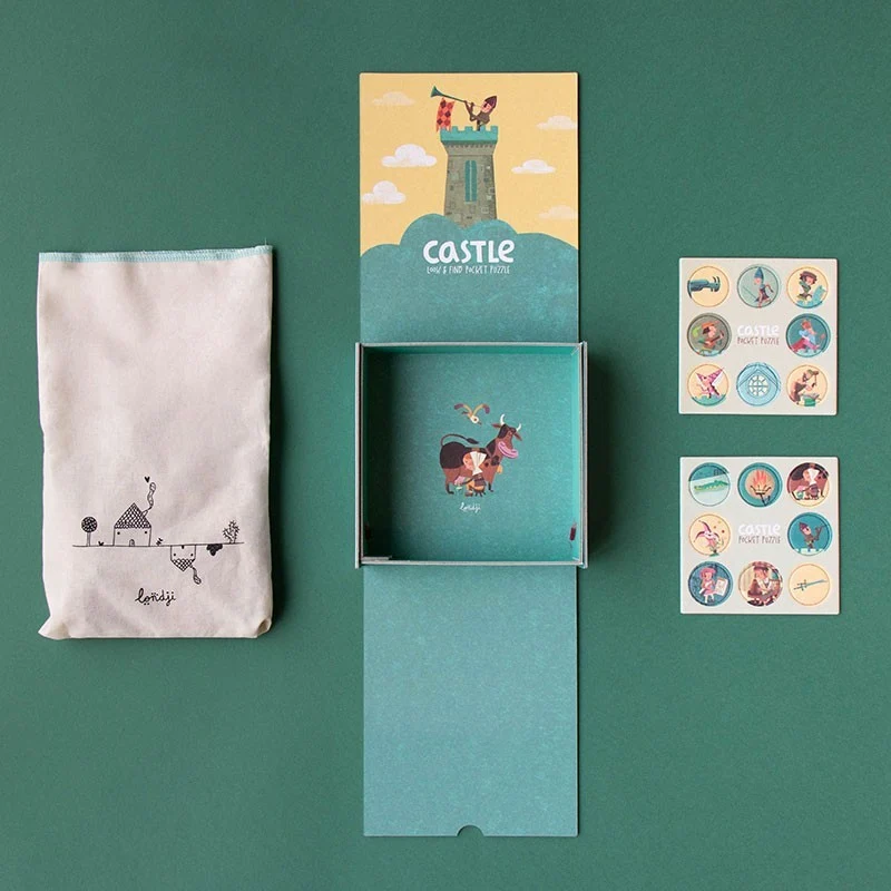 Puzzle de bolsillo: Castillo - Londji