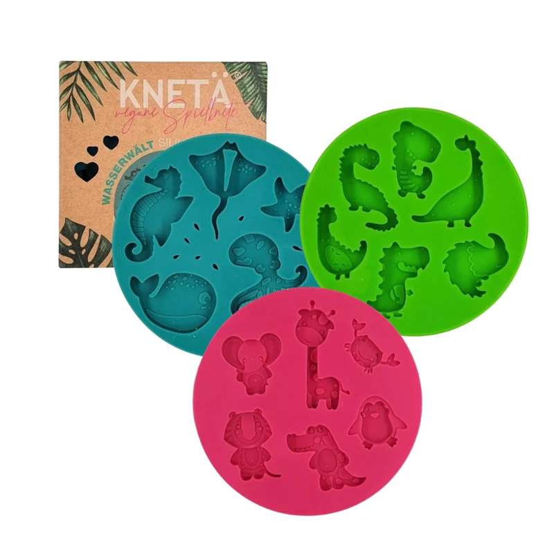 Moldes de Silicona (Varios Modelos) - Kneta