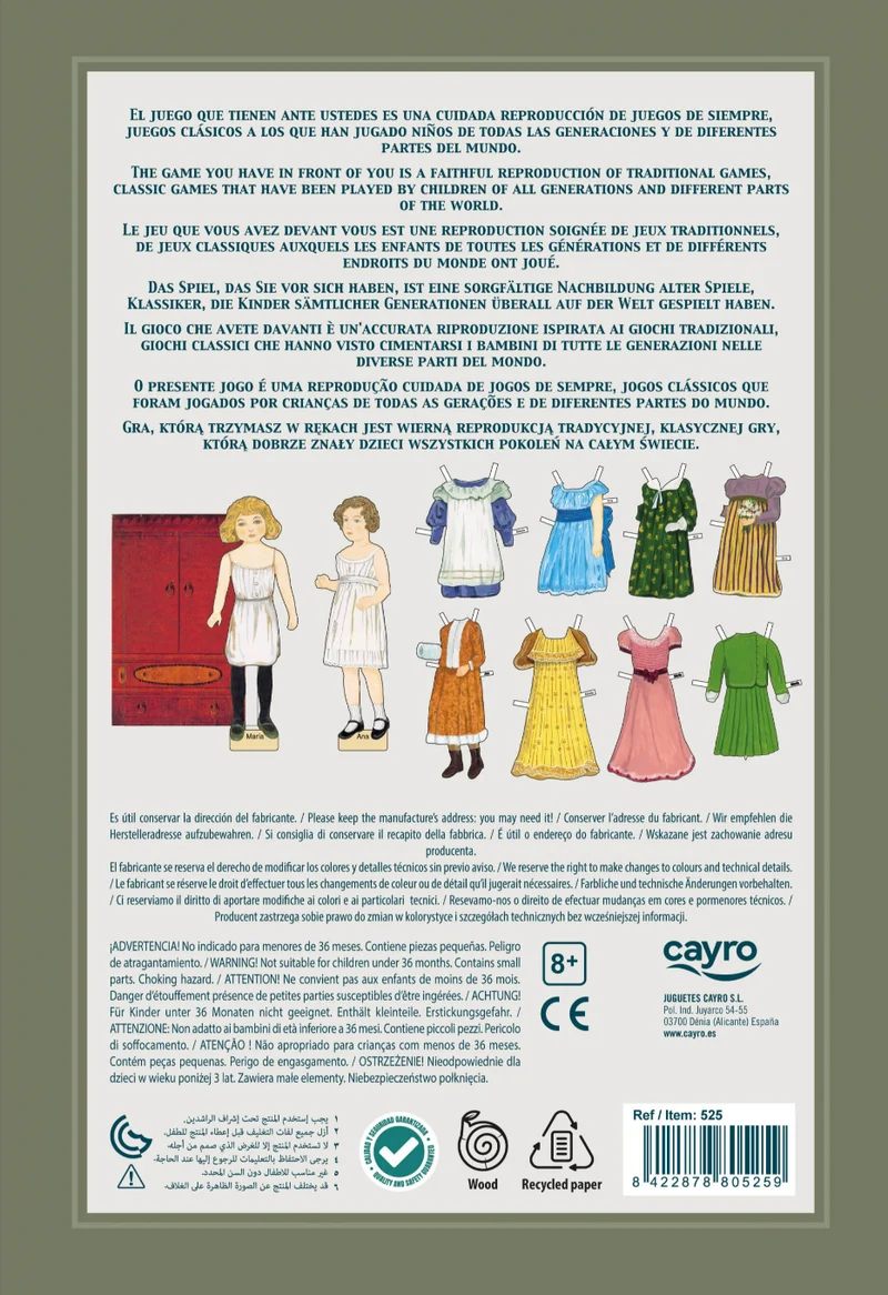 Recortable muñecas Collection - Cayro