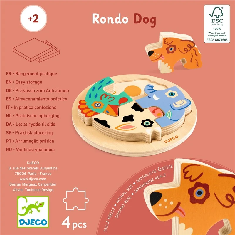 Encajable Rondo Dog - Djeco
