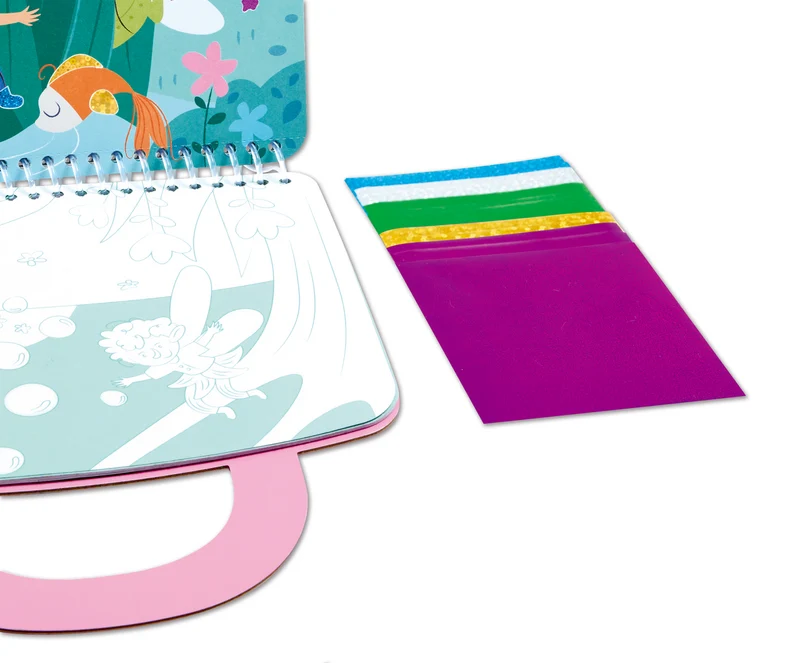 Kit Arte con Láminas - Viaje de Encanto - Hape