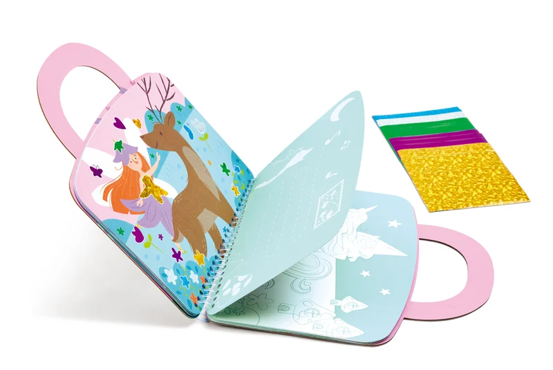 Kit Arte con Láminas - Viaje de Encanto - Hape