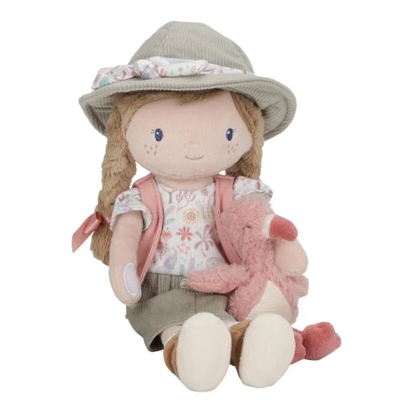 Rosa Exploradora Muñeca Blandita - Little Dutch