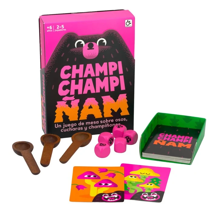 Champi Champi Ñam - Juego de Mesa - Mercurio