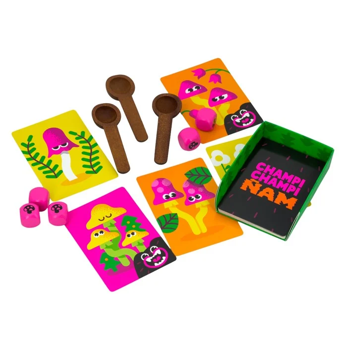 Champi Champi Ñam - Juego de Mesa - Mercurio