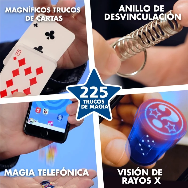 Set de 225 Trucos de Magia - Marvin Magic