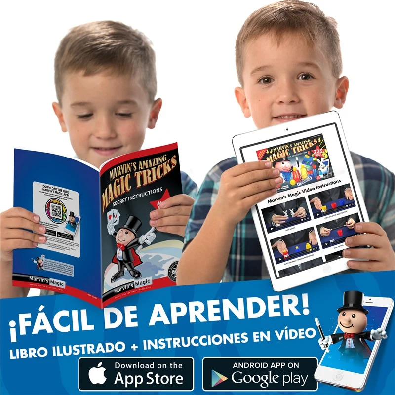 Set de 225 Trucos de Magia - Marvin Magic