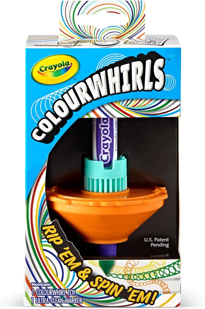 Peonza de colores ColourWhirls - Crayola (Liquidación)