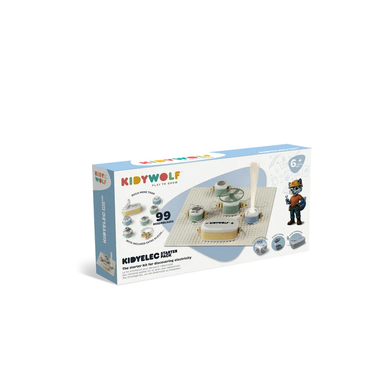 Mi Primer Kit Eléctrico - Inicial de 11 piezas - Kidywolf