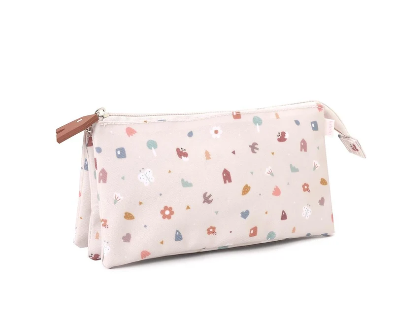 Estuche con 3 Compartimentos Geometric Nature