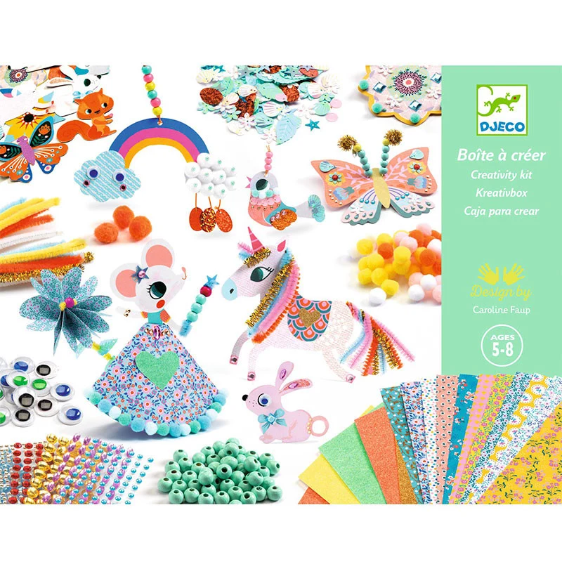 Cofre actividades Ideas creativas - Djeco