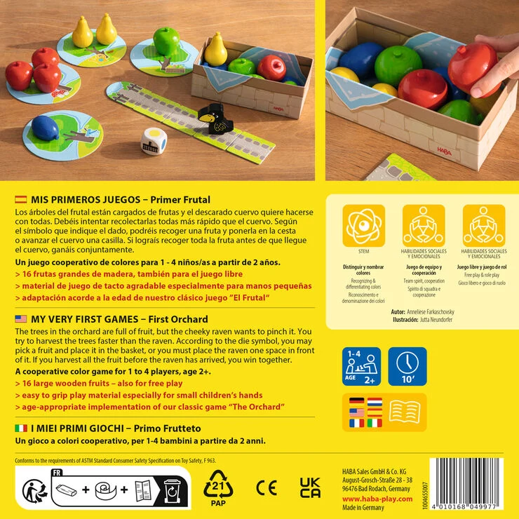 Primer frutal - Juego cooperativo - Haba