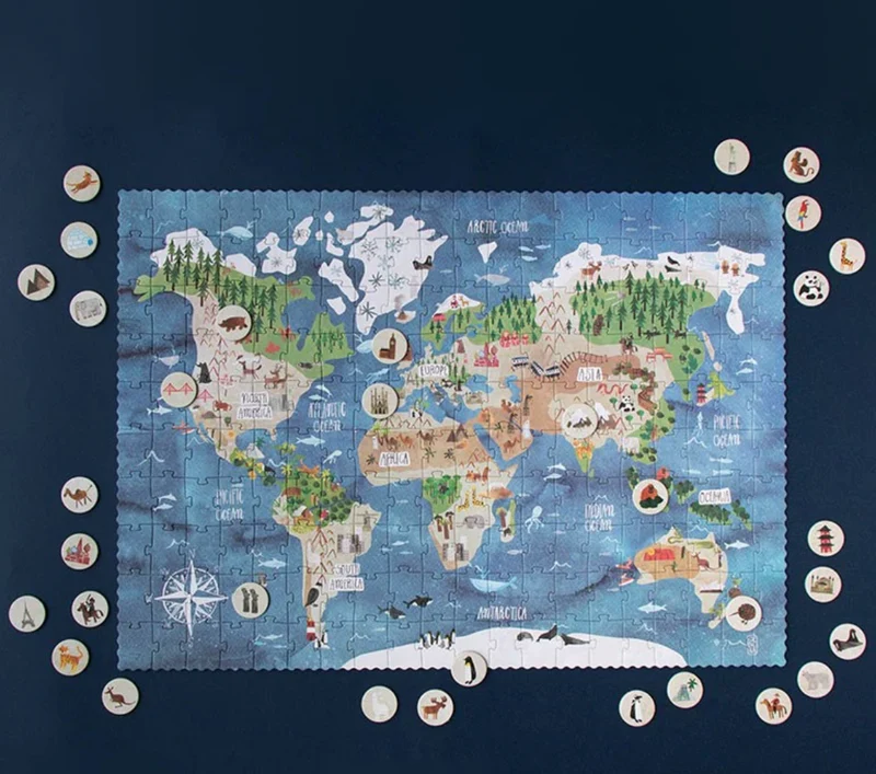 Puzzle Descubre el Mundo - Londji