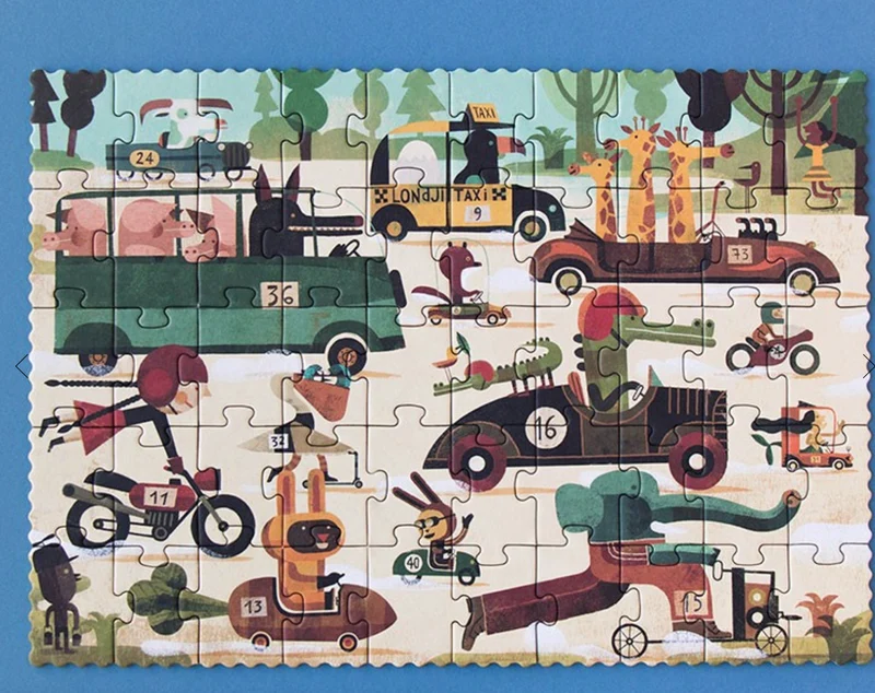 Puzzle Vroom Vroom - Londji