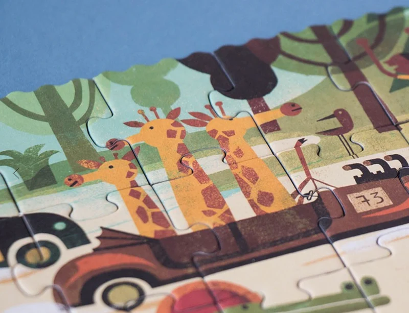 Puzzle Vroom Vroom - Londji