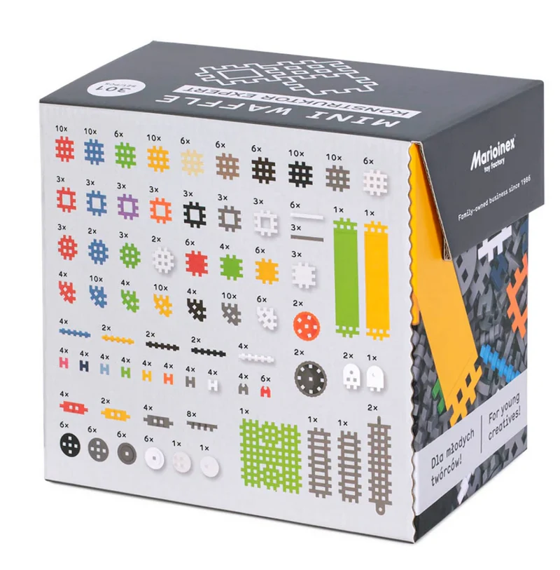 Marioinex - Mini waffle constructor 301 piezas