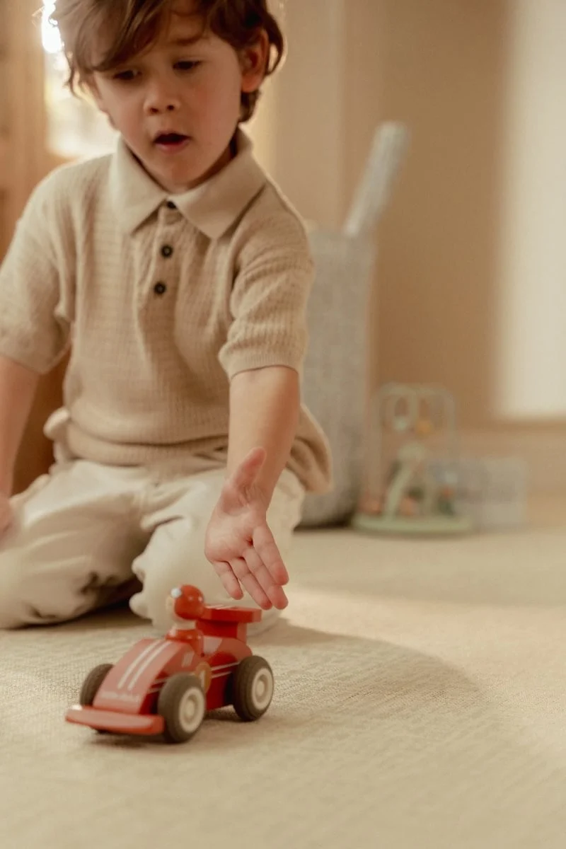 Set 2 coches de carrera Little dutch