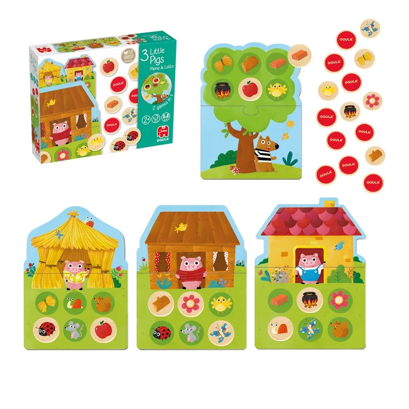 3 Cerditos - Memo y loto