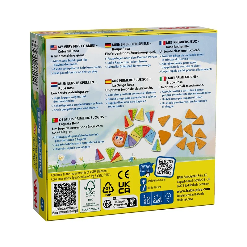 Mis primeros juegos (To go): Colorful Rosa - Haba