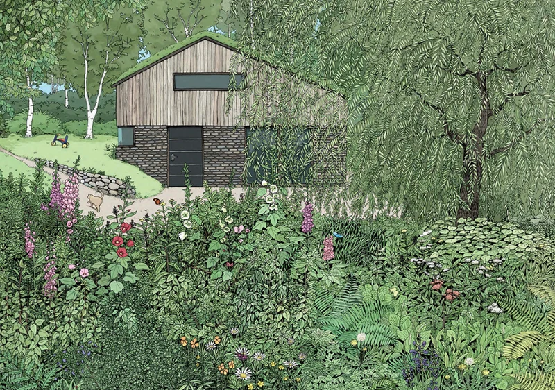 La casa en el bosque