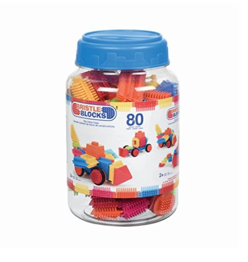 Bristle blocks bote de 80 piezas