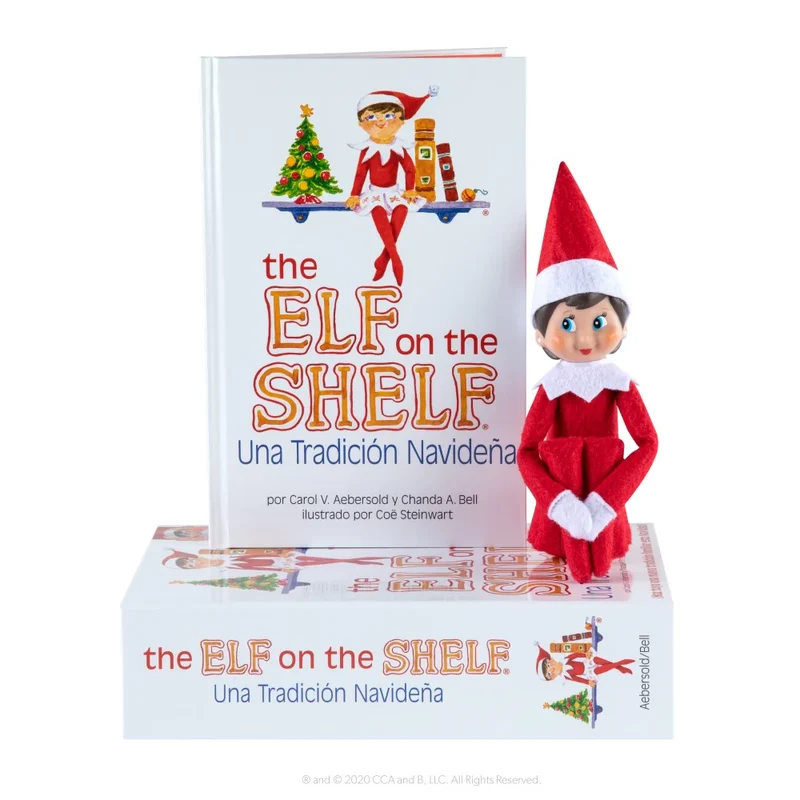 Cuento y Muñeco Elfo Explorador Niña The Elf On The Shelf