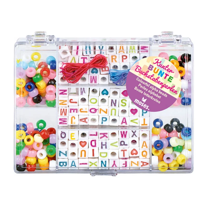 Set perlas con letras - Moses