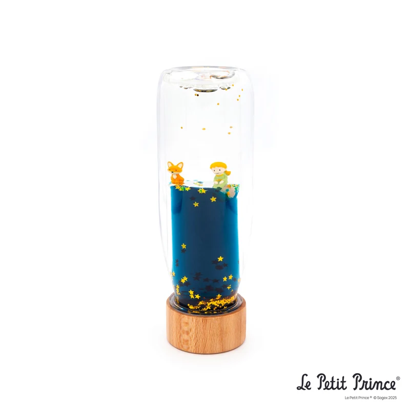 Botella sensorial flotante Petit Prince