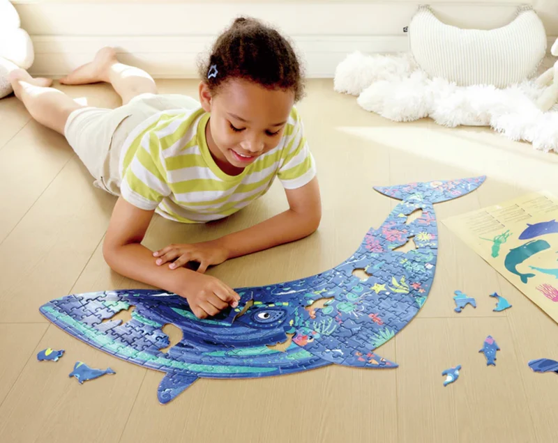 Puzzle Ballena brillante- Hape