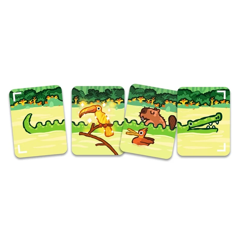 Safari Croco - Juego de Cartas - Djeco