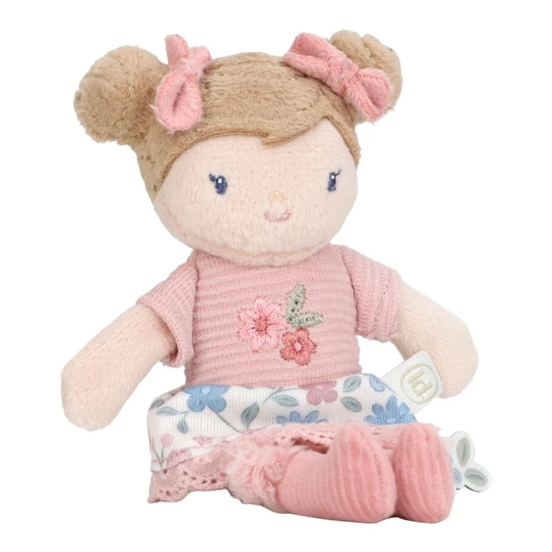 Rosa Muñeca blandita 10 cm - Little Dutch