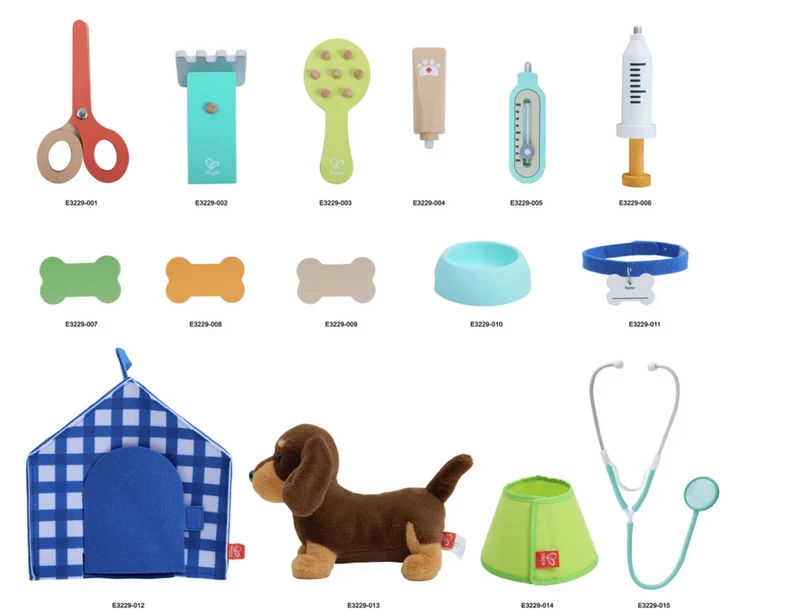 Juego de clínica Veterinaria - Hape