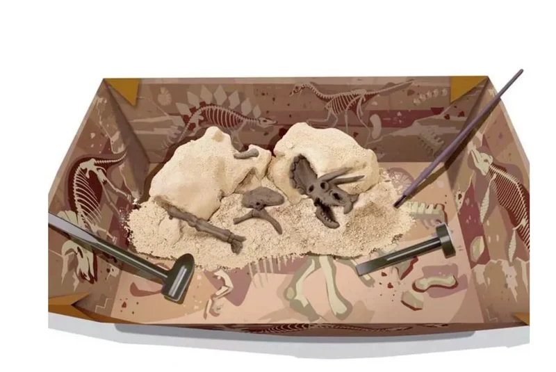 Kit de Paleontología Triceratops - 4M