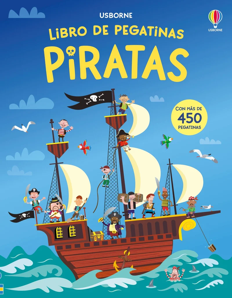 Libro de pegatinas - Piratas